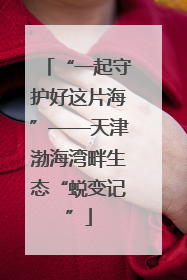 “一起守护好这片海”——天津渤海湾畔生态“蜕变记”