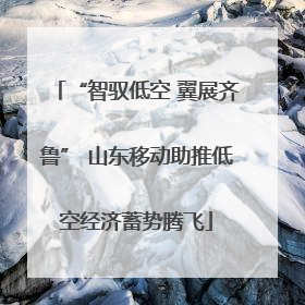 “智驭低空 翼展齐鲁” 山东移动助推低空经济蓄势腾飞