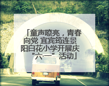 童声嘹亮，青春向党 宜宾筠连景阳白花小学开展庆“六·一”活动