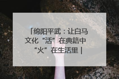 绵阳平武：让白马文化“活”在典籍中 “火”在生活里｜新闻发布最前线