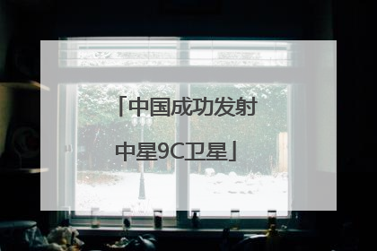 中国成功发射中星9C卫星