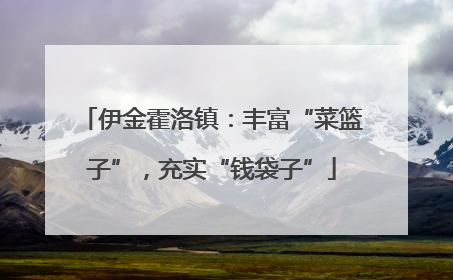 伊金霍洛镇：丰富“菜篮子”，充实“钱袋子”