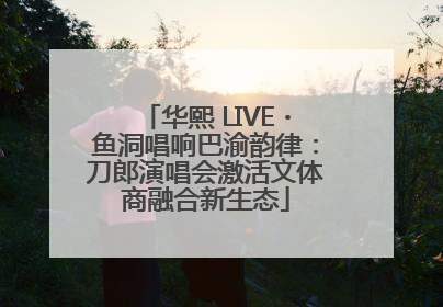 华熙 LIVE・鱼洞唱响巴渝韵律：刀郎演唱会激活文体商融合新生态