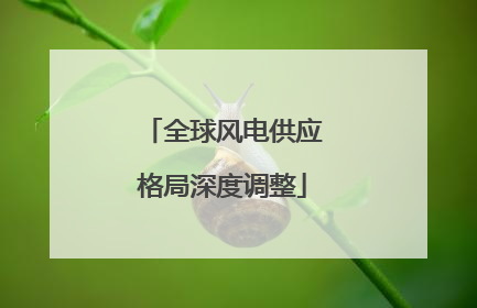 全球风电供应格局深度调整