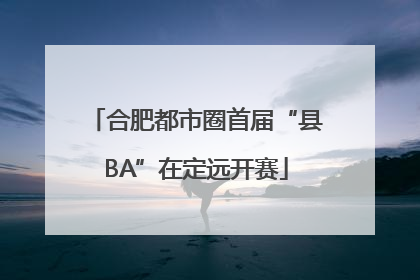 合肥都市圈首届“县BA”在定远开赛