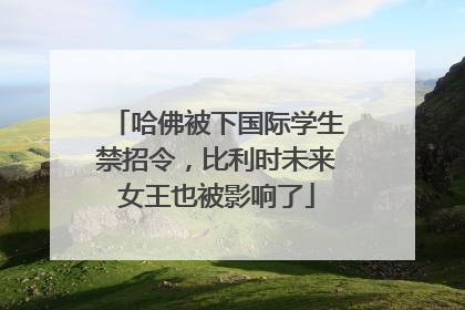 哈佛被下国际学生禁招令，比利时未来女王也被影响了