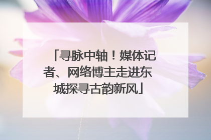 寻脉中轴！媒体记者、网络博主走进东城探寻古韵新风