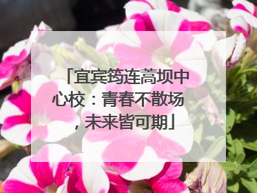 宜宾筠连蒿坝中心校：青春不散场，未来皆可期