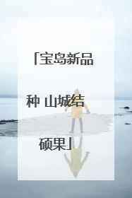 宝岛新品种 山城结硕果