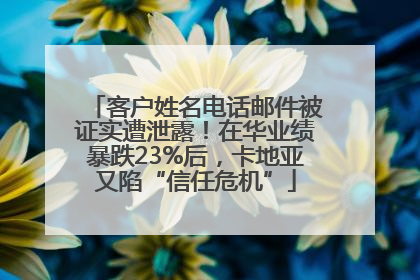 客户姓名电话邮件被证实遭泄露！在华业绩暴跌23%后，卡地亚又陷“信任危机”