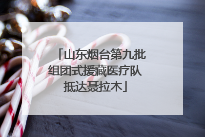 山东烟台第九批组团式援藏医疗队抵达聂拉木