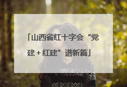 山西省红十字会“党建＋红建”谱新篇