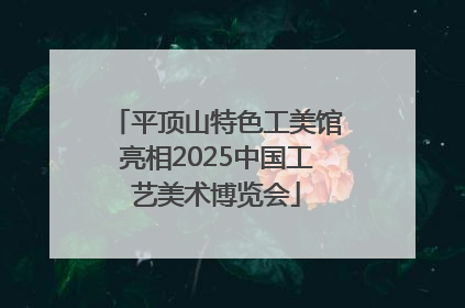 平顶山特色工美馆亮相2025中国工艺美术博览会