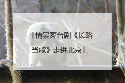 情景舞台剧《长路当歌》走进北京