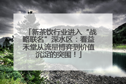 新茶饮行业进入“战略联名”深水区：看益禾堂从流量博弈到价值沉淀的突围！