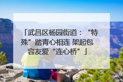 武昌区杨园街道：“特殊”踏青心相连 架起包容友爱“连心桥”