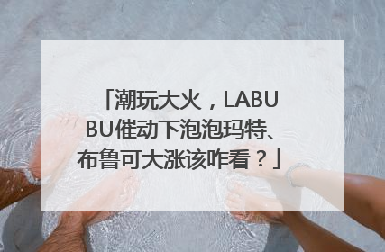 潮玩大火，LABUBU催动下泡泡玛特、布鲁可大涨该咋看？