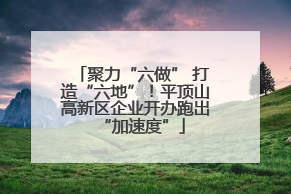 聚力“六做” 打造“六地”！平顶山高新区企业开办跑出“加速度”