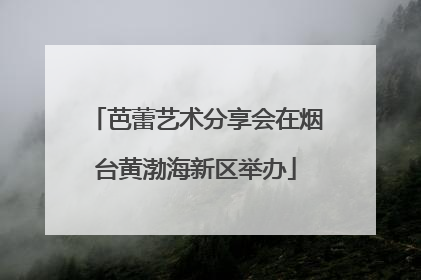 芭蕾艺术分享会在烟台黄渤海新区举办