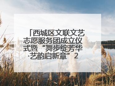 西城区文联文艺志愿服务团成立仪式暨“舞步绽芳华·艺韵启新章”2025年舞蹈大赛展演圆满举办