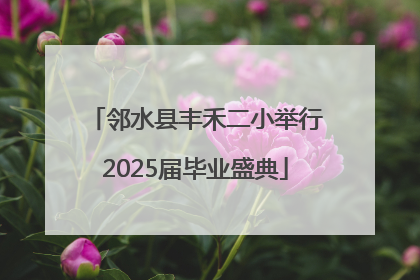 邻水县丰禾二小举行2025届毕业盛典