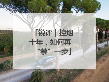 锐评｜控烟十年，如何再“禁”一步
