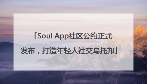 Soul App社区公约正式发布，打造年轻人社交乌托邦