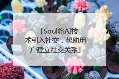 Soul将AI技术引入社交，帮助用户建立社交关系